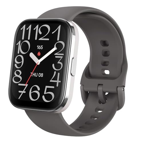Amazfit Bip 5 Unity Montre Intelligente 46mm, Batterie 11 Jours, Traqueur d'Activité Entraînement Physique avec Plus de 120 Modes Sportifs, Moniteur de Fréquence Cardiaque et de Sommeil, Visages Personnalisables pour Android et iPhone