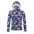 thumbnail image 7 of YUGYXL Unisex UPF 50+ Lightweight Hunting Camo Hoodie Quick Dry Performance Long Sleeve Fishing Shirt M Multicolor XXL, 7 of 7