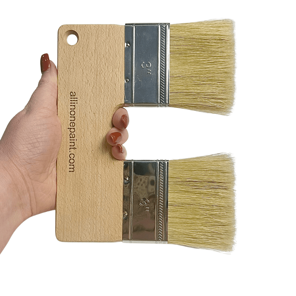 Heirloom Traditions Chip Brush for Limewash Paint - Dual "U" shaped