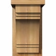 thumbnail image 2 of 8"W x 10"D x 14"H Pescadero Rough Sawn Corbel w/Backplate, Western Red Cedar, 2 of 9