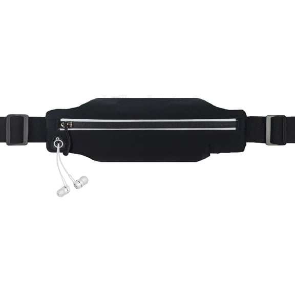 "Slim Running Belt Fanny Pack for Men Women, Running Phone Holder Runners Pouch Waist Pack for Workout, Money Belt, Running Gear Accessories [Fits ALL Phones]