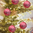 thumbnail image 5 of Christmas Ball Ornaments Set of 6, Shatterproof Multicolor Hanging Decorations with Multiple Styles for Tree, Holiday Party, Wedding, and Home Décor, 5 of 5