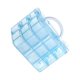 thumbnail image 1 of Billuyoard Clear Jewelry Organizer Box Holding Case 3-layer Home Compartment Sundries Container Organization Storage Boxes Holder Almacenamiento y organización del hogar azul, 1 of 6