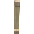 thumbnail image 2 of Ekena Millwork 6"W x 34"D x 38"H Traditional Slat Rough Sawn Bracket, Douglas Fir, 2 of 4