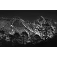 thumbnail image 2 of Tanase, Sorin 14x11 White Modern Wood Framed Museum Art Print Titled - Everest View, 2 of 4