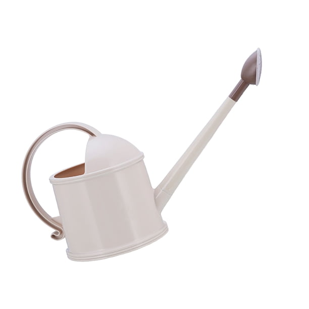Inteprter Regaderas Hervidor de flores Práctico bote de agua con boquilla larga Accesorio de pulverización de líquido de plástico con mango grueso Jardín y Patio No.1 Inteprter HA026092-01