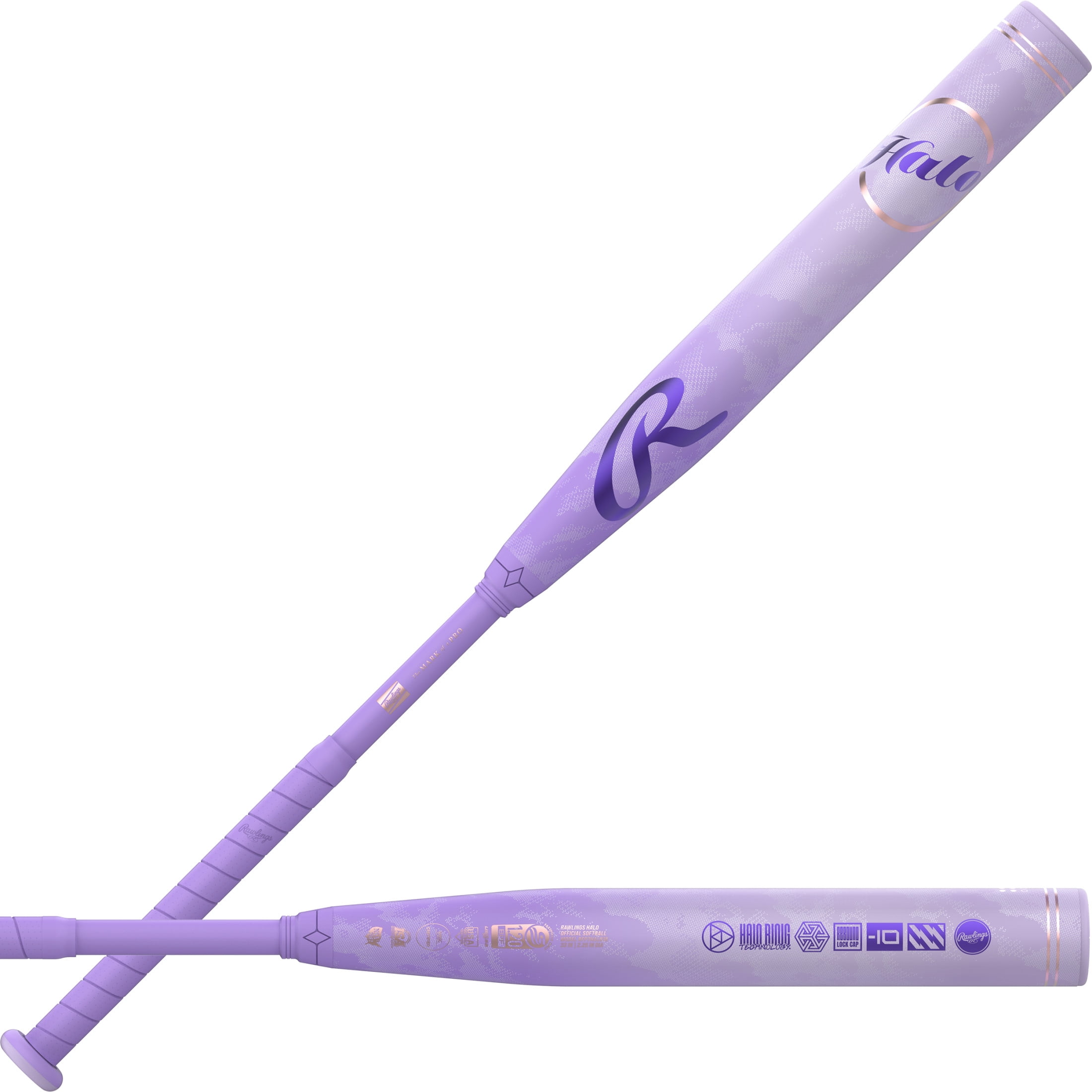Rawlings | 2027 Halo Fastpitch Bat | All Associations | 2 1/4" Barrel | 30 Inch | -10