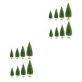 thumbnail image 4 of sweethay - Adorno de árbol de para oficina en casa, árbol de Navidad con base redonda, decoración de vacaciones Type3 NO3, 4 of 6