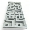 thumbnail image 4 of 28 inch White Decorative Metal Tray by 90210 Kitchen and Bath, 4 of 5