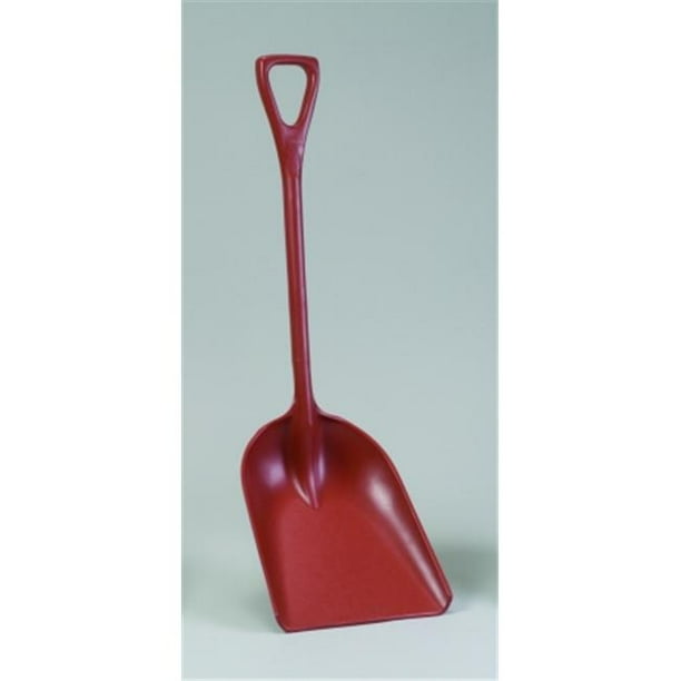 Poly Pro Tools P-6981-R Tuffy Jr 11 in. Poly Scoop Shovel - Red