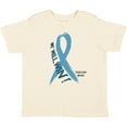 thumbnail image 3 of Inktastic We Will Win Against Prostate Cancer Ribbon Boys or Girls Toddler T-Shirt, 3 of 5