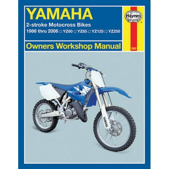 Haynes Repair/Service Manual '86-06 Yamaha YZ80/YZ85/YZ125/YZ250 (M2662)