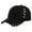 Black, variant on AWZXDE Unisex Solid Color Metal Rings Fashion Baseball Hat Casual Cap With Design Features For Men And Women White