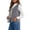 G02 Gray, variant on Boys Girls Quilted Vest Button Front Sleeveless V Neck Lightweight Padded Jacket with Wave Stitching Kids Everyday Casual Layering Outerwear for Spring Fall School