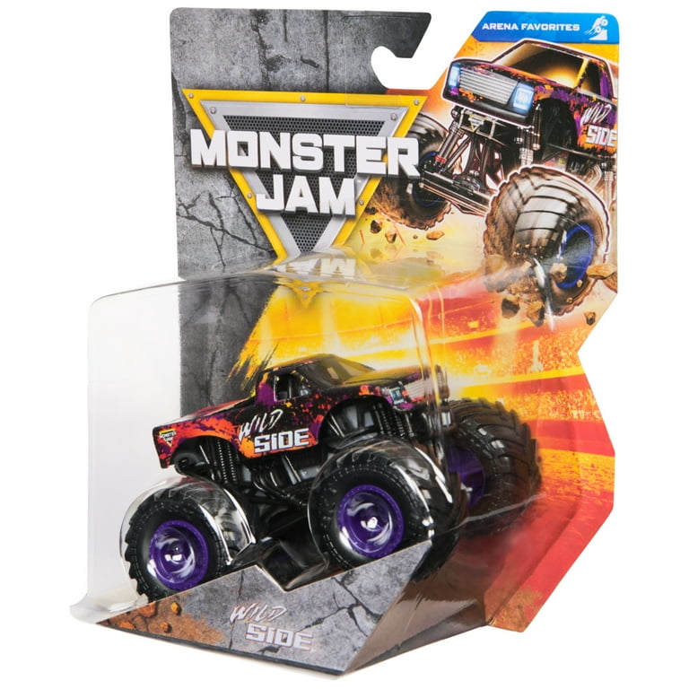 Monster Jam Wild Side Monster Truck, 1:64 Scale - Walmart.com