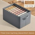 thumbnail image 4 of CEHVOM PP Board Trousers Storage Artifact Jeans Sweater Shirt Storage Box Thickened Compartment Storage Box Dormitory Storage Clearance, 4 of 7
