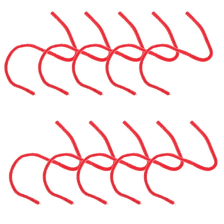 Homoyoyo Pipe Cleaners For Crafts Red Plush 100Pcs Ideal For Bouquet Making