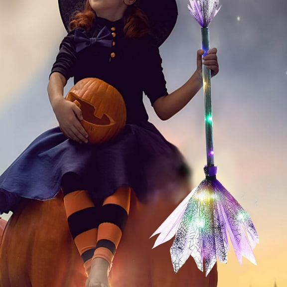 Halloween Props - LED Light Witch Stick Accessories for Events