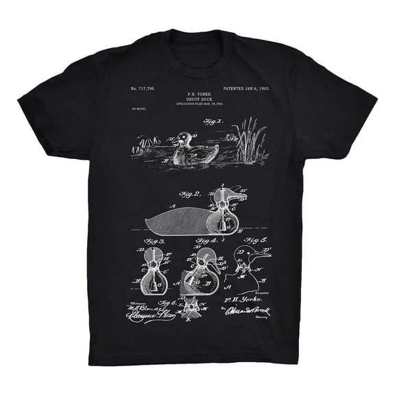Decoy Duck Patent 100% Cotton Premium T-Shirt