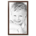thumbnail image 2 of ArtToFrames 25" x 44" Honors Mahogany with Gold Picture Frame, 25x44 inch Brown Wood Poster Frame (WOM-5156), 2 of 7