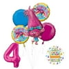 NEW TROLLS POPPY 4th Birthday Party Supplies And Balloon Bouquet Decorations