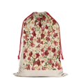 thumbnail image 2 of Christmas Bags Drawstring,Multicolor Christmas Floral Pattern Large Xmas Christmas Gift Bags,Reusable for Xmas and New Year Party Favors and Supplies,27.6" X 19.7", 2 of 5