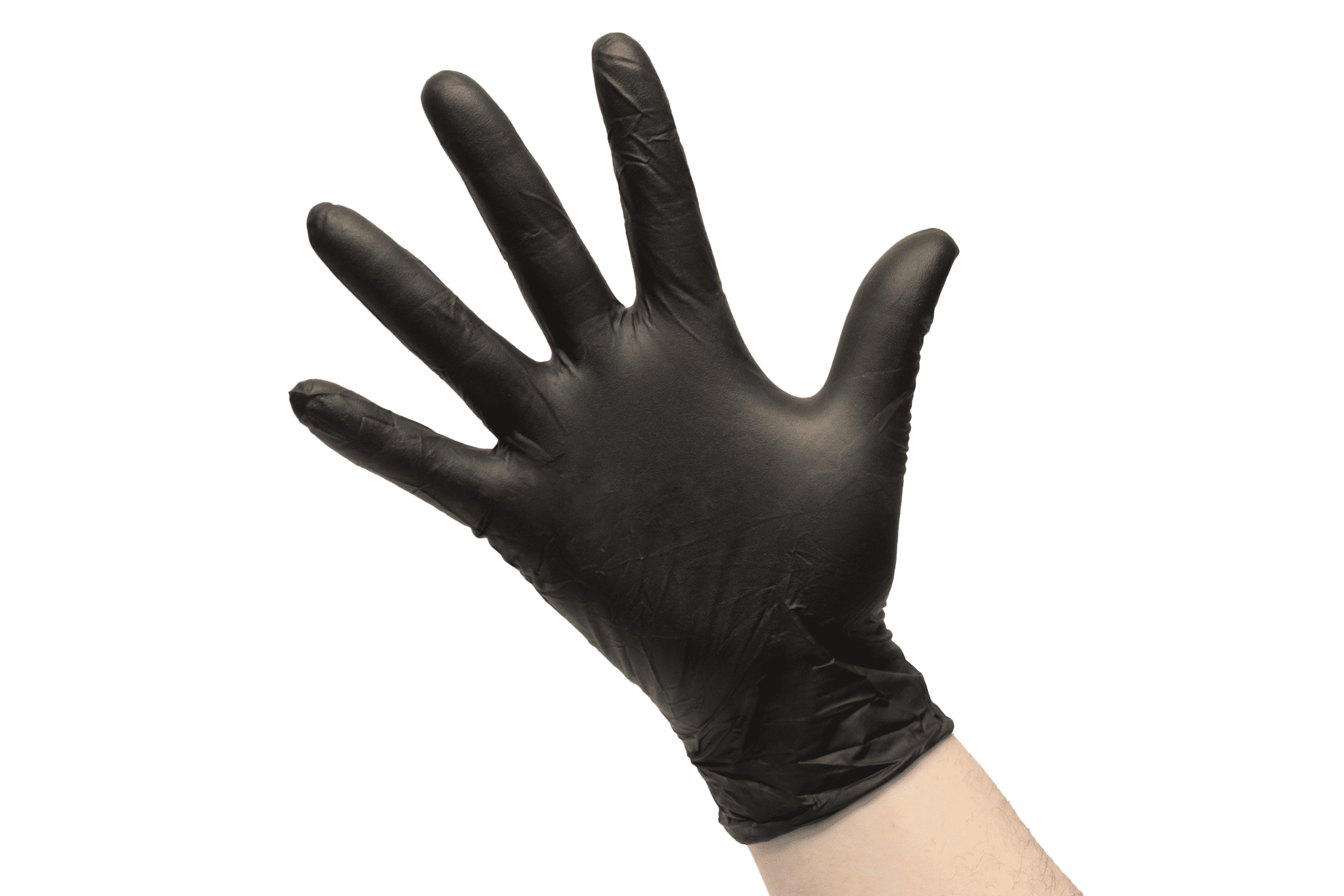 Eppco Grease Bully Nitrile Gloves, Powder and Latex Free, Black, 6MIL, Microtexture, Extra Large, 10 Boxes