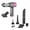 Gray, variant on Portable 7.4V Handheld Vacuum with 50W Motor & Easy Clean Dustbin LED Display Vacuum Upgrades for Mess Cleanup
