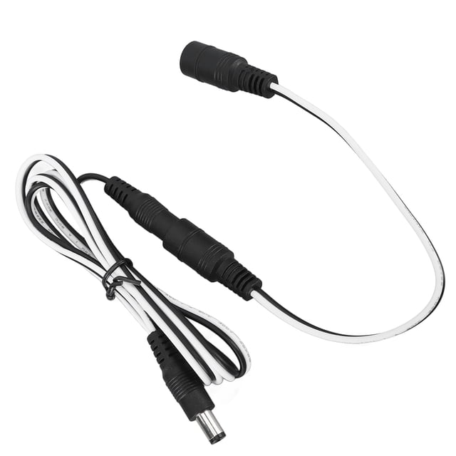 Solar Panel Power Extension Cable for Solar Photovoltaic Panel LED Lights Cameras DC Extension Cable for Solar Panel DC Extension Connector Cable Solar Panel Extension Cord Solar P