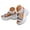 A White, variant on Women's Lightweight Knit Platform Wedge Sandals Hollow Out Breathable Walking Shoes Comfortable Non Slip Slingback Slides White Size 9.5