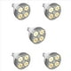 thumbnail image 1 of 5X E27 Lámpara para Plantas Bombilla 35W LED Luz de Cultivo de Planta Espectro Completo Luz Cálida para Invernadero Jardín Interior, 1 of 8