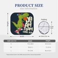 thumbnail image 3 of Xecao Dinosaur Basketball Player for Foldable Car Sun Shades (2-Pack) offer sun protection with an easy-fold design for convenient windshield shading., 3 of 7
