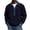 22#Black, variant on Mens Long Sleeve Shirt Waffle Henley Denim Collar Button Down Pullover Casual Work Top Quarter Button Thermal Fall Winter Oversized Retro Western Streetwear Black 3XL