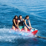 WOW SPORTS Sub-zilla 3P Towable for Boating, 1-3 Person Tube