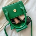 thumbnail image 6 of JUYGO Candy Color Shoulder Bags For Women Solid Color Pu Leather Mini Crossbody Bag Casual Female Messenger Handbag Purse Totes Clutch, 6 of 6