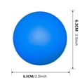 thumbnail image 3 of Massage Lacrosse Ball 6.3CM Silicone Myofascial Trigger Point Neck Arm Leg Tool, 3 of 7