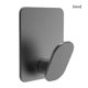 thumbnail image 4 of Matsuzay Paquete de 4 colgadores de pared de acero inoxidable para colgar abrigos, llaves, barra de comedor, cocina, baño, gancho organizador sin Almacenamiento y organización del hogar Negro Matsuzay HA072927-02, 4 of 6