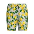 thumbnail image 3 of Yiaed Lemon1 for Men's Soft Sleep Pajama Short Lounging Pajama Shorts-4X-Large, 3 of 8