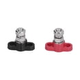 thumbnail image 2 of Power Distribution Studs Terminal Kit, Insulated Wear Resistant Durable Red And Black Battery Junction Posts  For Refitting Cars, 2 of 8