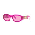 thumbnail image 2 of Versace Pink Geometric Unisex Sunglasses VE4361 5334/5 53, 2 of 10