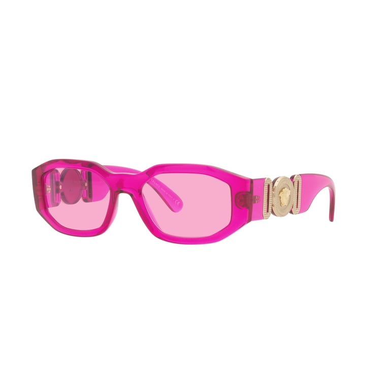 Versace Sunglasses - Pink Geometric Unisex Shades VE4361 5334/5 53