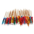 thumbnail image 1 of Umbrella Drinks Sticks, Easy To Use Cocktail Umbrellas Multi Color 200 Pieces  For Office, 1 of 8