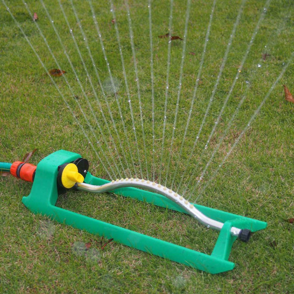 Premium Line Oscillating Lawn Sprinkler Watering Garden Water Pipe Hose Connecto 