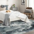 thumbnail image 4 of Waves Rugs for Living Room Bedroom - Ocean Rug 3x5 - Ocean Carpet for Home Decor - Washable Non Slip Patterned Indoor Small Area Rug - Soft & Low Pile (ZN&808), 4 of 7
