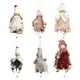 thumbnail image 3 of Colgante muñeco de Navidad Bewildely juguetes de peluche decoración para fiestas rosa, 3 of 6