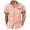 Red, variant on Wyzesi Blue Shirt Boys Men's Short Sleeve Shirt Summer Casual Patchwork Plaid Hawaii Beach Holiday Shirts Compression Shirt Men Football Turtle Neck