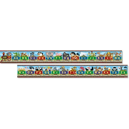 Melissa & Doug Alphabet Express Jumbo Jigsaw Floor Puzzle (27 pcs, 10 feet long)