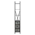 thumbnail image 3 of 4D Concepts 134022 Intek Tower with Three Drawers - Metal, 3 of 4