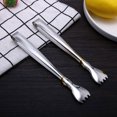 thumbnail image 3 of 3Pcs Stainless Steel Ice Tongs Serving Food Tongs Restaurant Kitchen Tongs, 3 of 6