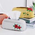 thumbnail image 3 of Caja de pañuelos para sala de estar, de alta gama, ligera, de lujo, de acrílico, resistente al agua, para hotel, oficina, mesa de comedor, adornos, 3 of 6